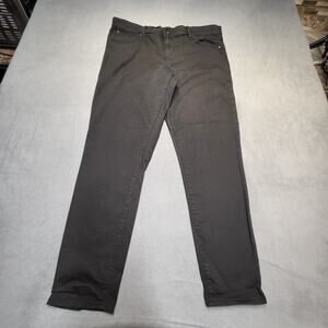 Gap 1969 Jeans Womens 33 Black Jegging Skinny Leg Distressed Stretch Denim